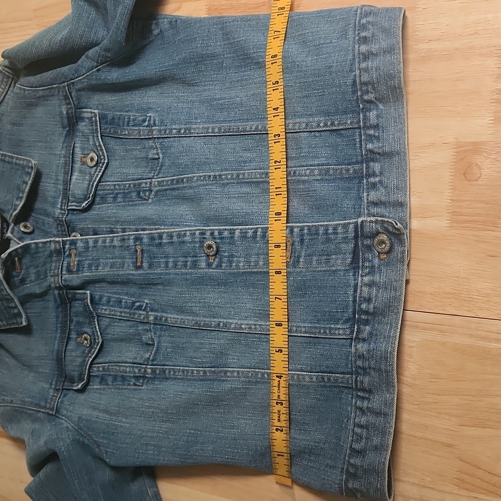 Gap Jean Jacket - Large Fitted - image 4